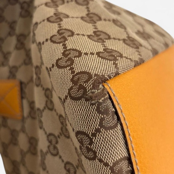 Gucci GG Canvas Web/Sherry Line tote bag - Picture 4 of 10